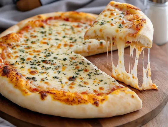 4 Double Topping Pizza