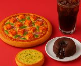 Peppy Paneer Pizza Regular + Choco Lava + Round Garlic Bread + Cold Drink